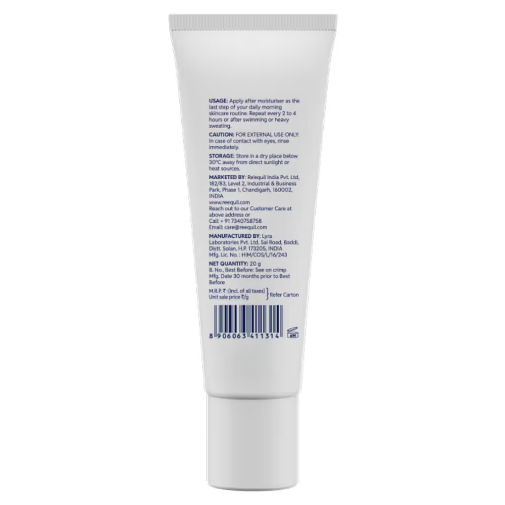 Re'equil Ultra Matte Dry Touch Sunscreen SPF 50 PA++++