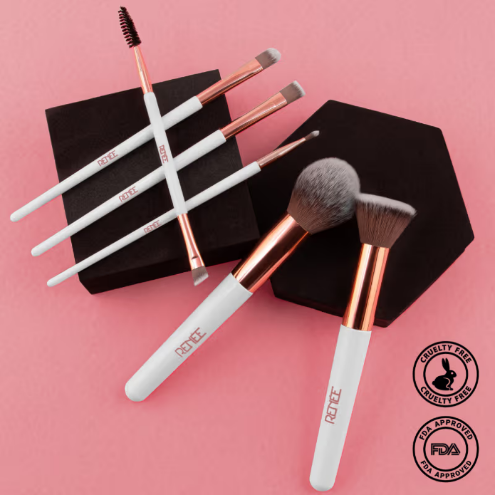 Renee Cosmetics All In 1 Professional Makeup Brush - Set Of 6