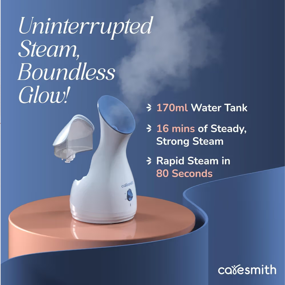 Caresmith 2 In 1 Face Steamer + Steamer For Cold & Cough