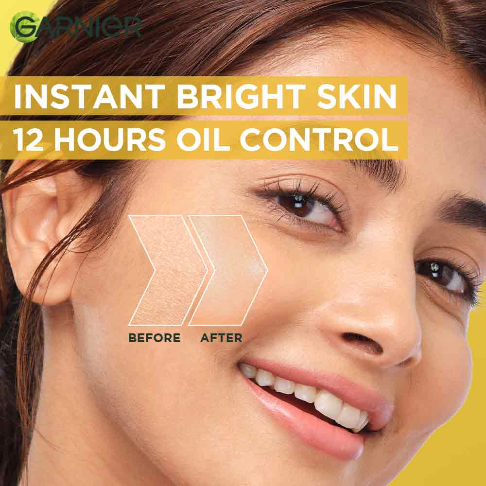 Garnier Bright Complete Serum Gel Moisturiser With Vitamin C For Instant Brighter Skin