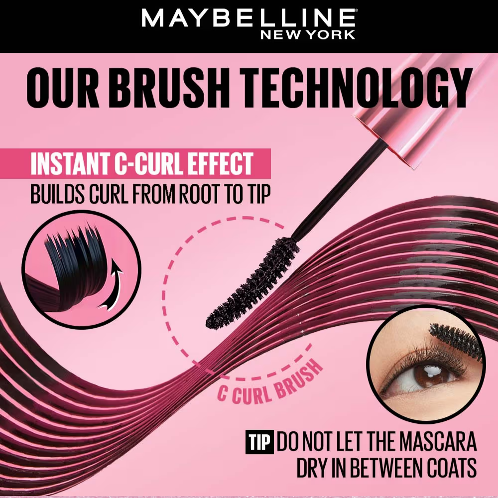 Maybelline New York Hypercurl Waterproof Mascara