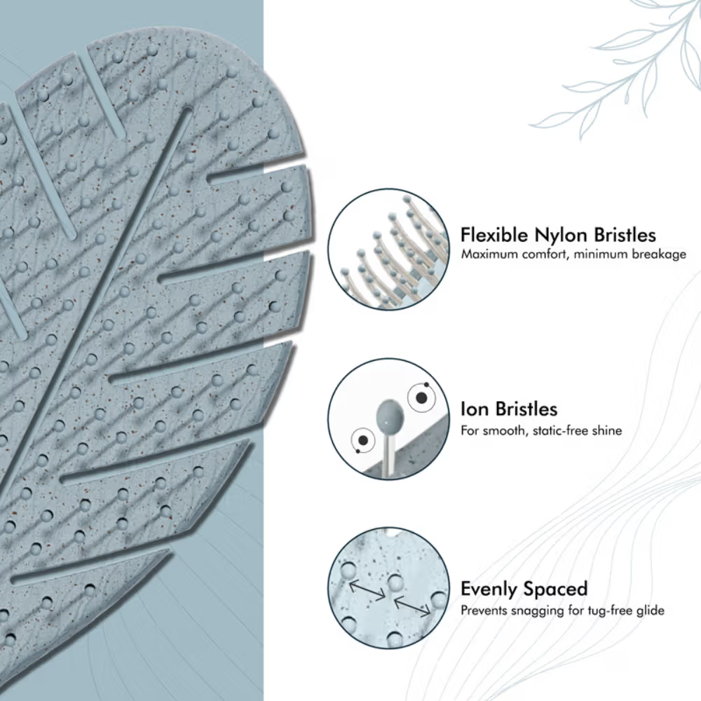 Ikonic Me Eco-Brush (Leaf Cut Design) IKM-2511