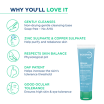 Bioderma Cleanser - Sebium Gel Moussant - Acne Defence Cleanser For Oily Acne Prone Skin