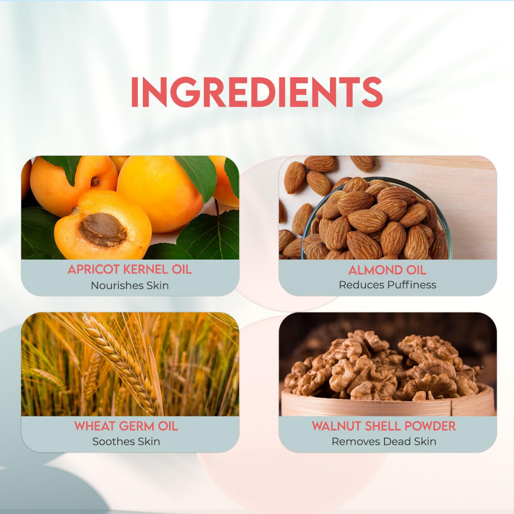 Jovees Herbal Apricot & Almond Face Scrub with Almond