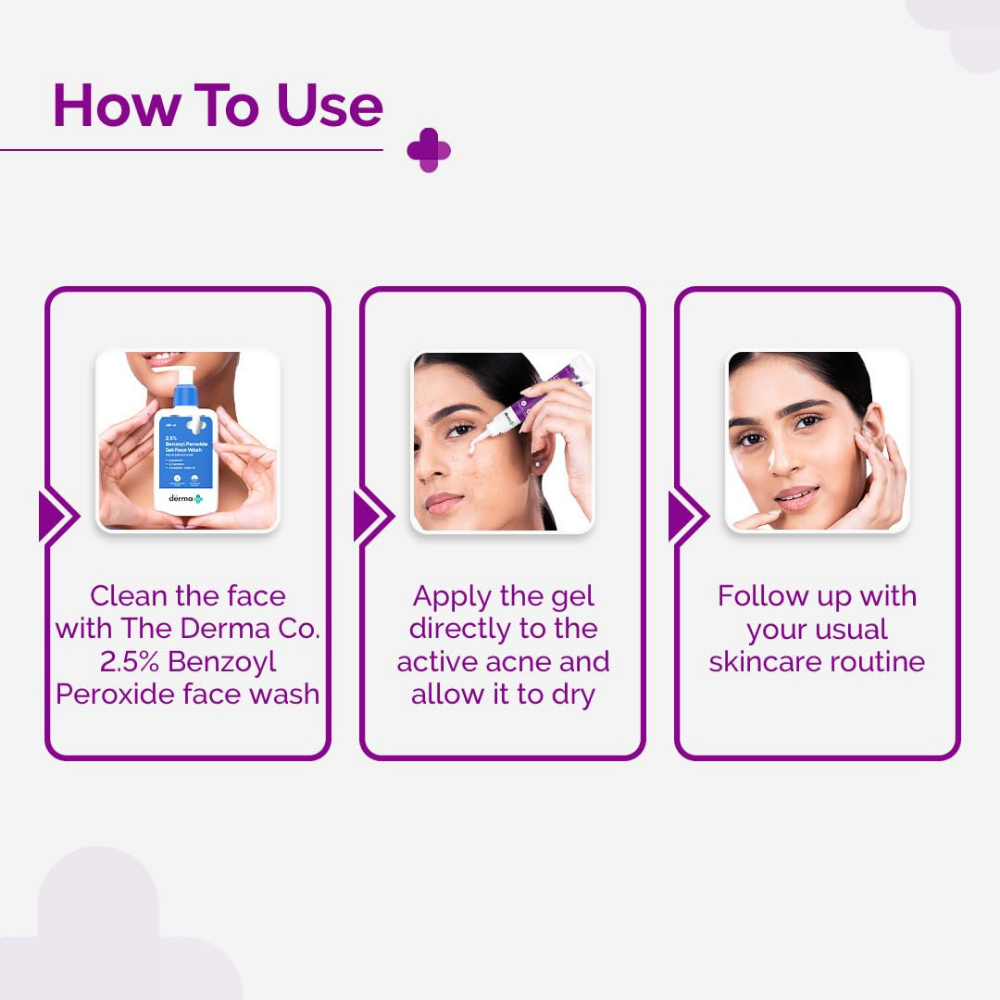 The Derma Co Benzoyl Peroxide & Kojic Acid Combo