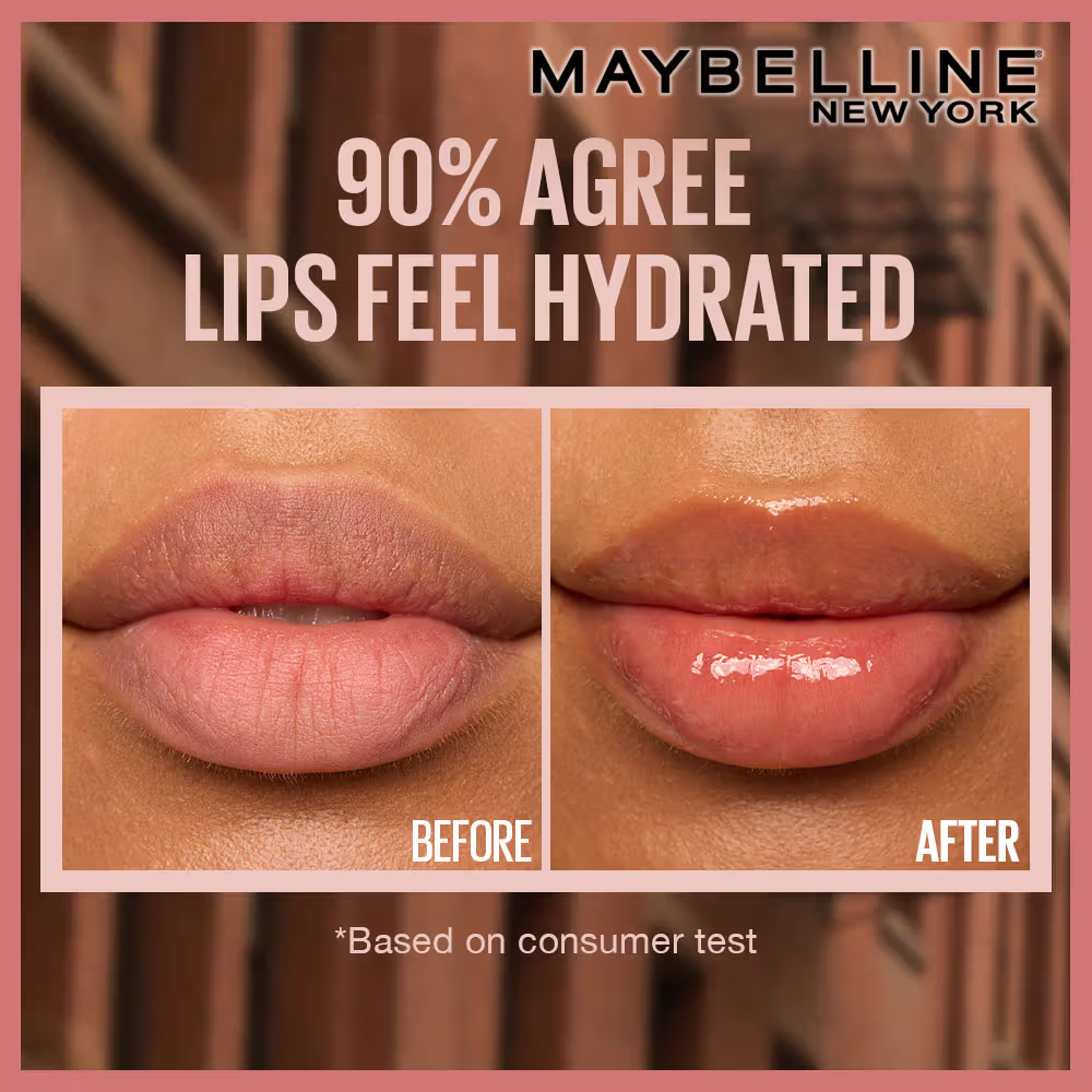 Maybelline New York Lifter Gloss Tinted Lip Gloss With Hyaluronic Acid, Long-lasting