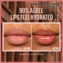 Maybelline New York Lifter Gloss Tinted Lip Gloss With Hyaluronic Acid, Long-lasting