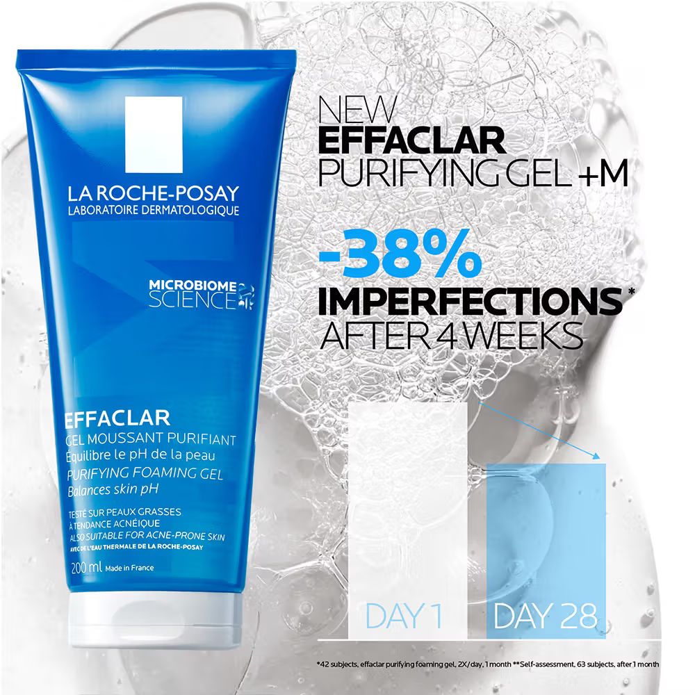 La Roche-Posay Effaclar Purifying Anti-Acne Gel Face Wash