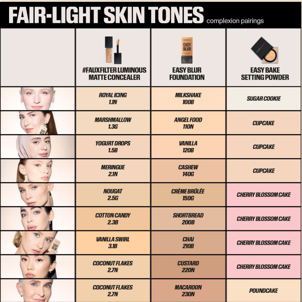 Huda Beauty Easy Blur Natural Airbrush Foundation with Niacinamide