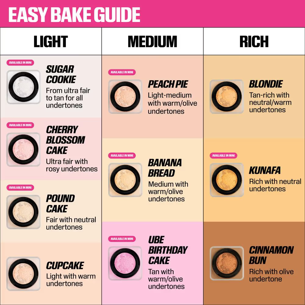 Huda Beauty Easy Bake Loose Setting Powder Mini - Pound Cake