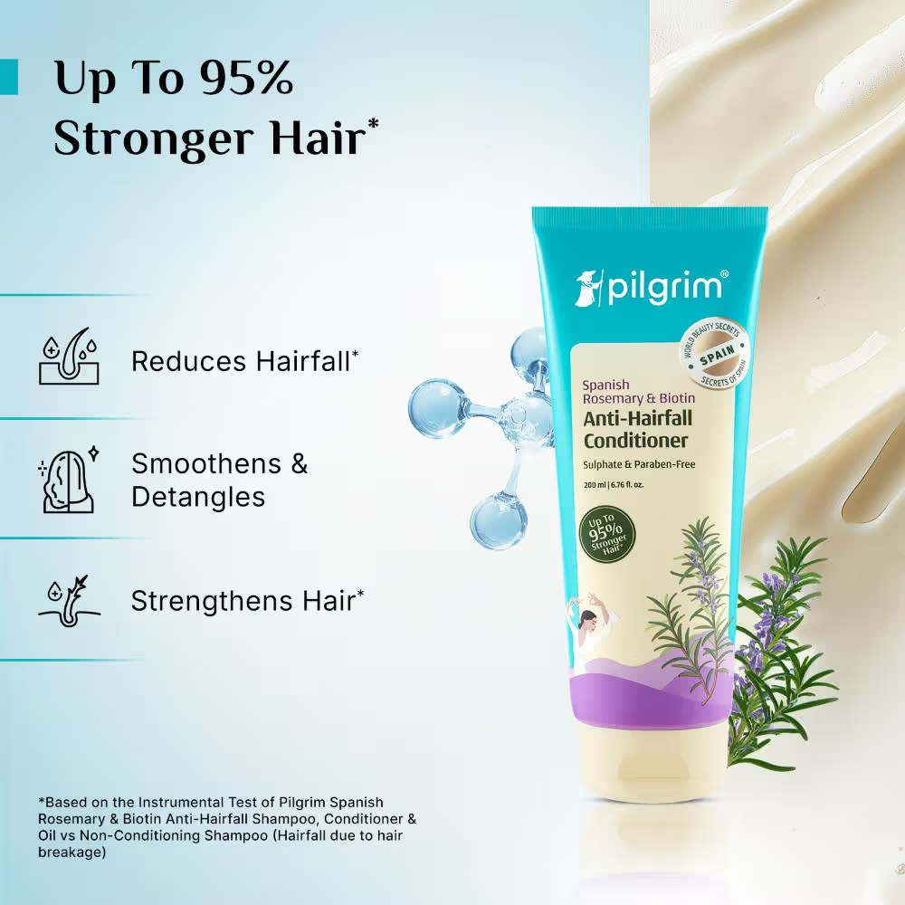 Pilgrim Spanish Rosemary & Biotin Anti-Hairfall Conditioner