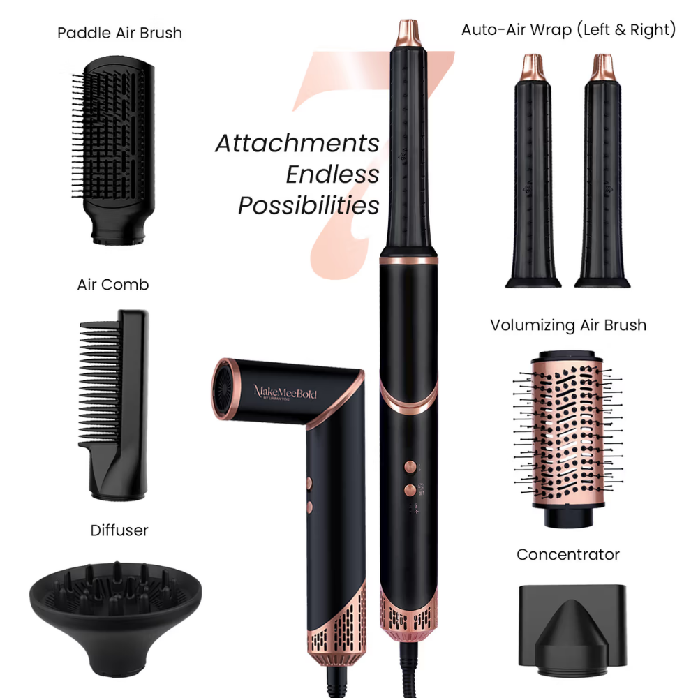 UrbanYog MakeMeeBold 7-In-1 Multi Air Styler