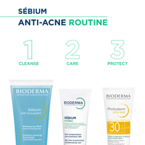 Bioderma Cleanser - Sebium Gel Moussant - Acne Defence Cleanser For Oily Acne Prone Skin