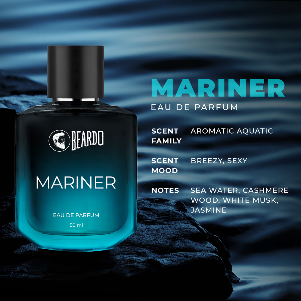 Beardo Capt. Jack Mariner Perfume Combo For Him