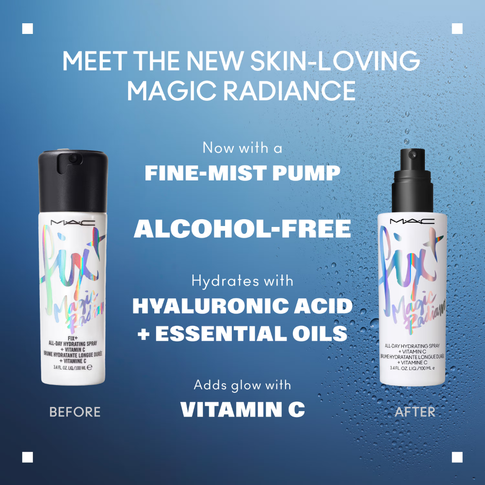 M.A.C Prep + Prime Fix+ Setting Spray (Magic Radiance)