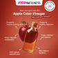 Plix Apple Cider Vinegar Effervescent Tablet with Vitamin B6 & B12 - Lemon Masala