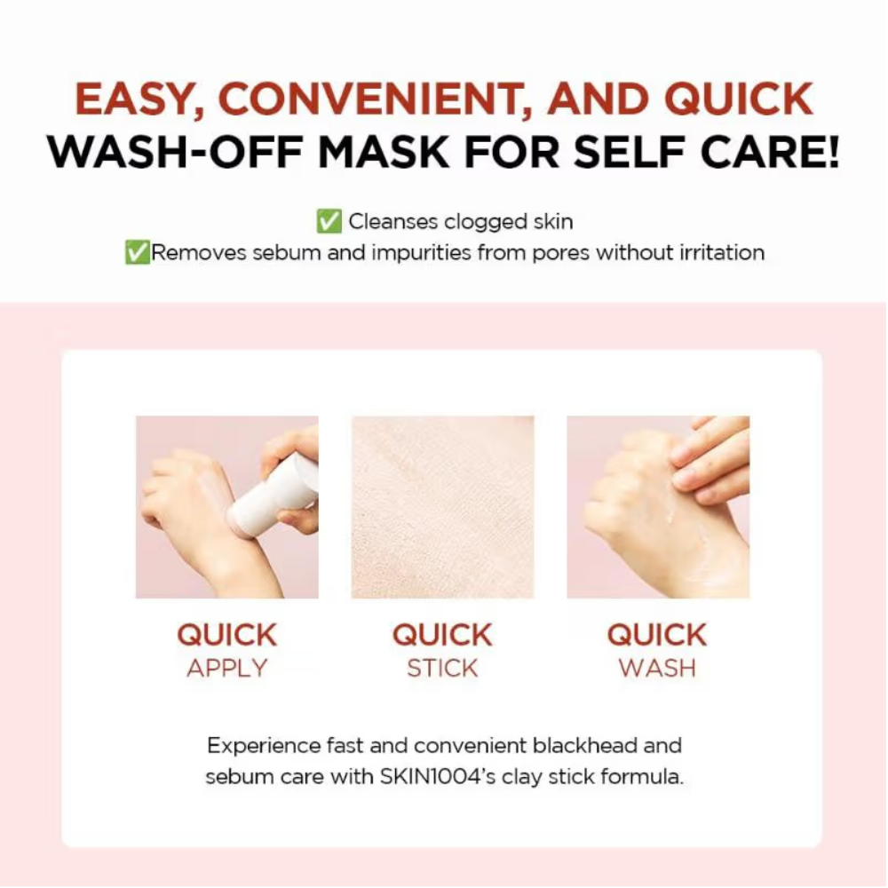 SKIN1004 Madagascar Centella Poremizing Quick Clay Stick Mask