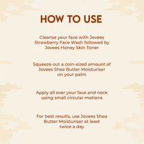 Jovees Herbal Shea Butter Moisturizer With Shea Butter Restores Hydration For Normal & Dry Skin