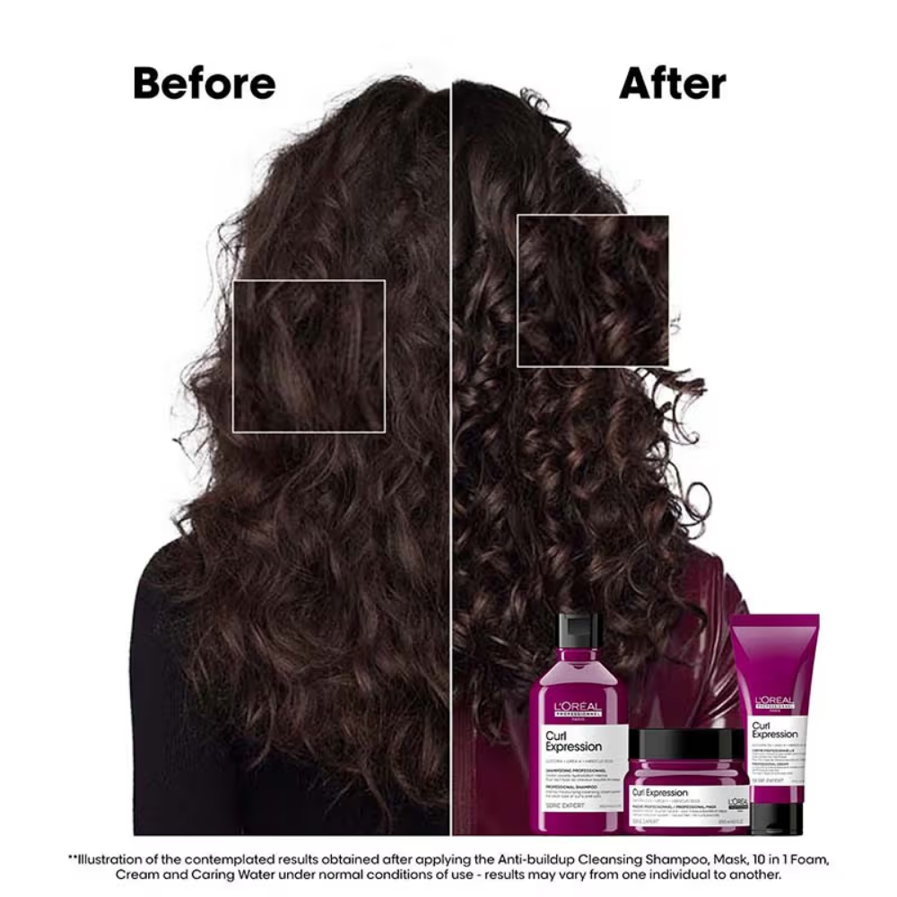 L'Oréal Professionnel Curl Expression Sulfate-Free Shampoo for Intense moisturizing & hydration