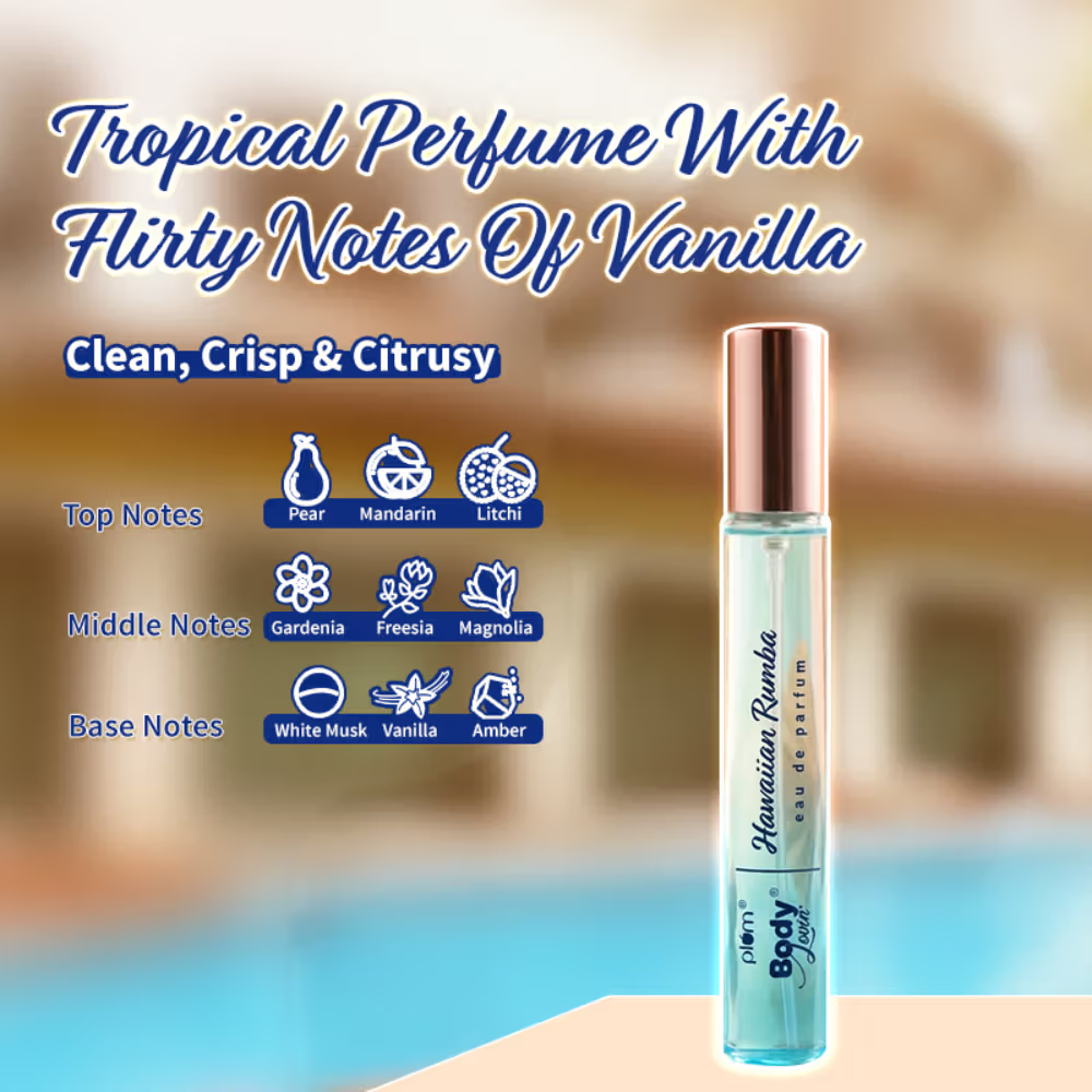 Plum BodyLovin Hawaiian Rumba Eau De Parfum Long Lasting Tropical Perfume
