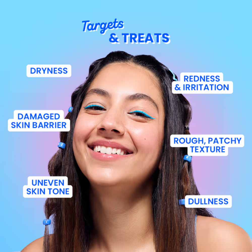 Dot & Key Blueberry Hydrate 12% Barrier Boost Serum, With 7 Ceramides, Heals Dry, Damaged Skin