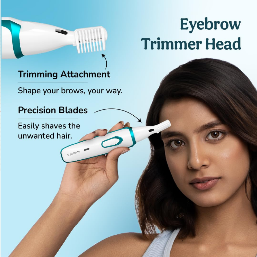 Caresmith Bloom 4 in 1 Face & Body Hair Trimmer for Women
