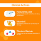 The Derma Co Radiance Combo - 10% Vitamin C Serum & 1% Hyaluronic Sunscreen Gel SPF 50 PA++++