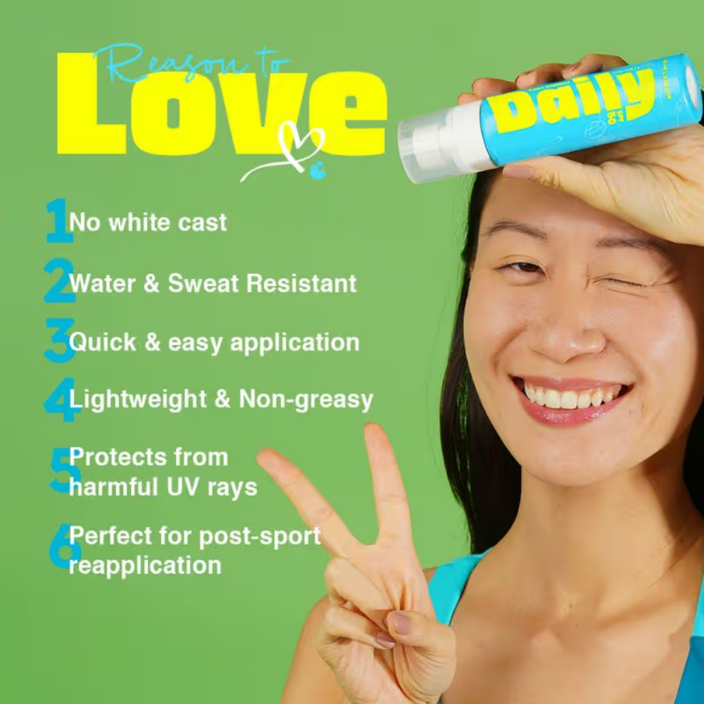 Rivona Naturals Daily Body Sunscreen Spray SPF 50 PA+++ For Dry And Oily Skin, Water Resistant