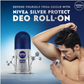 NIVEA Men Deodorant Roll On - Silver Protect - Antibacterial Odour Protection For 72H Freshness