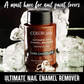 Colorbar Ultimate Nail Enamel Remover - Orange Chocolate