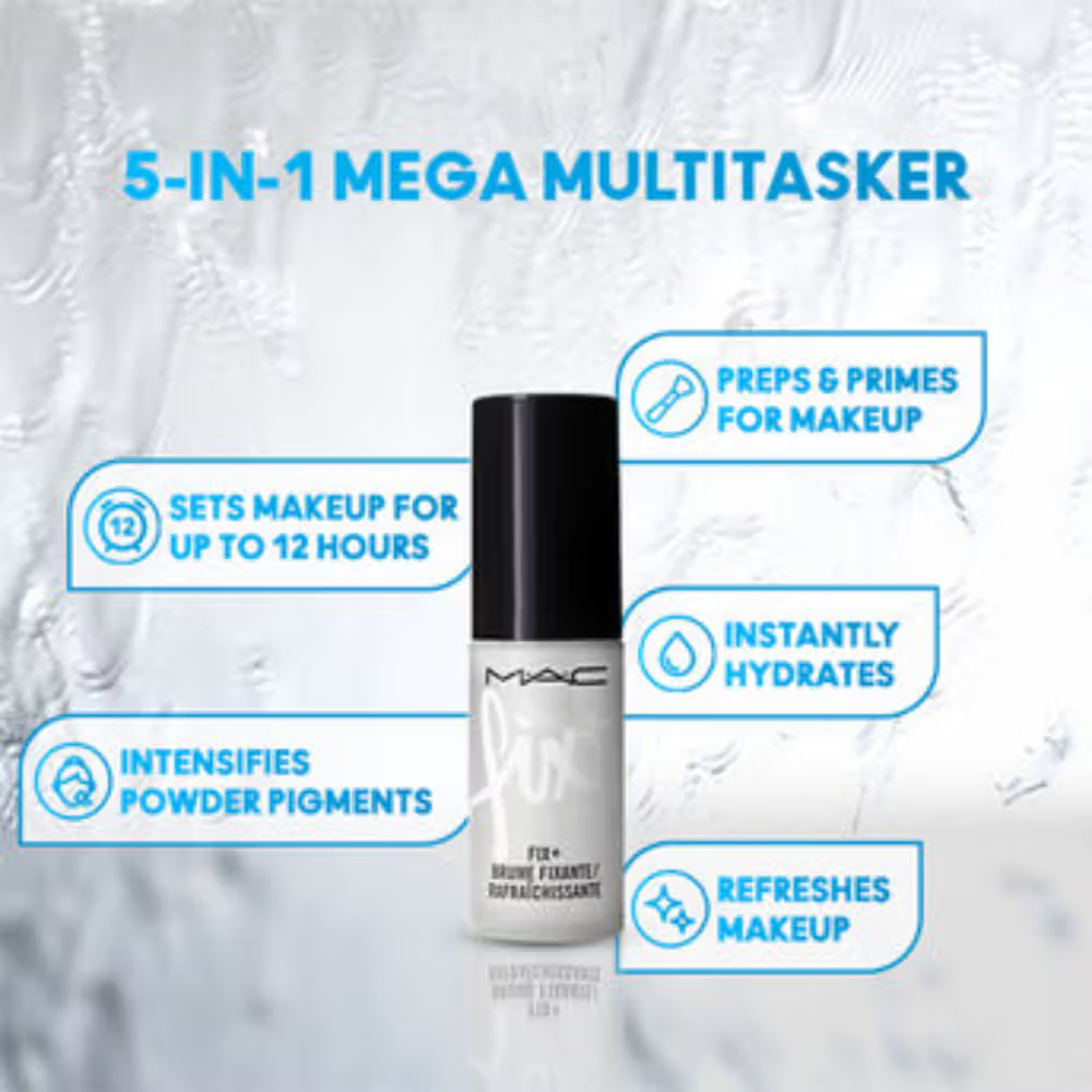 M.A.C Travel Size Prep + Prime Fix+ (Alcohol Free) Setting Spray