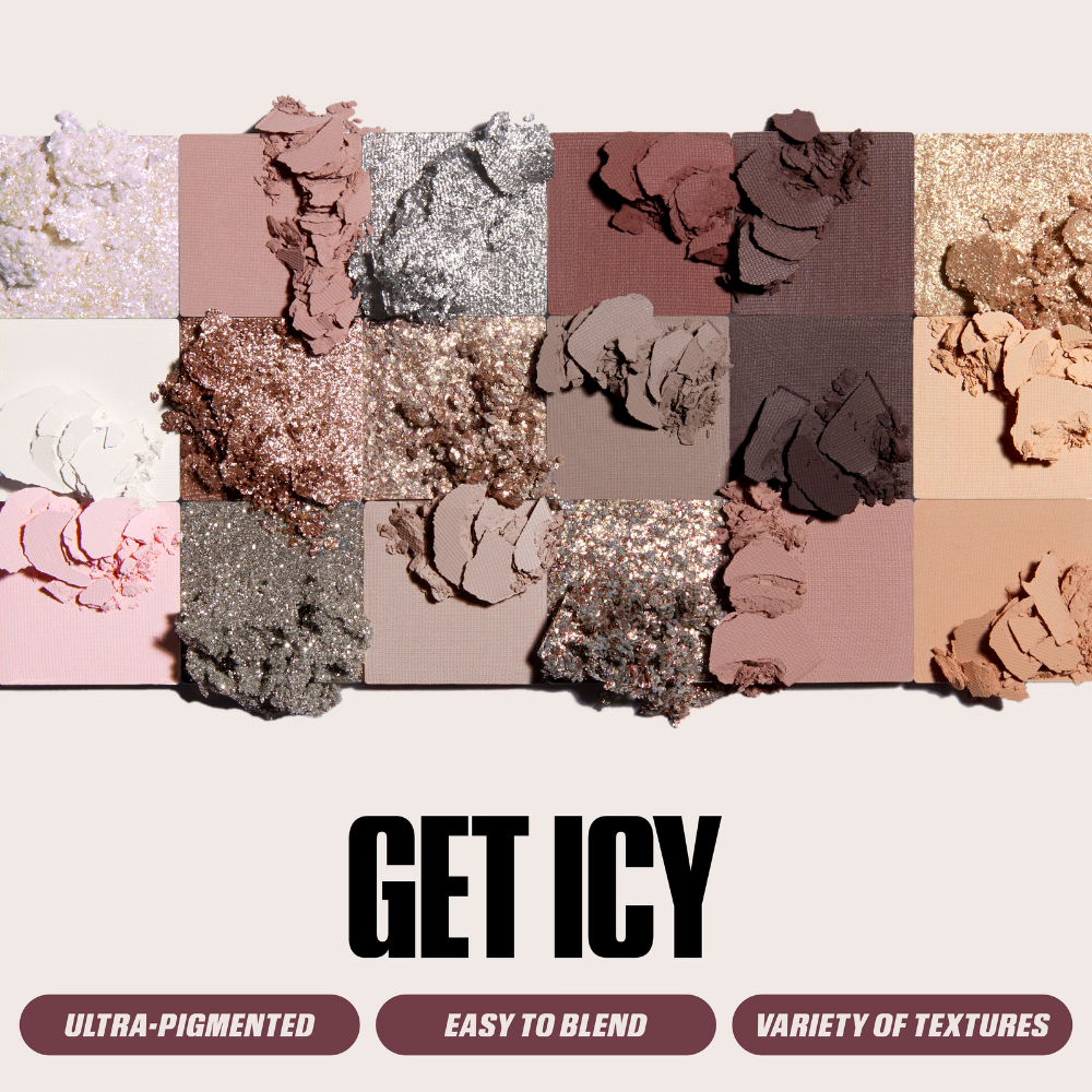 Huda Beauty Icy Nude Eyeshadow Palette - Get Icy Eyes!