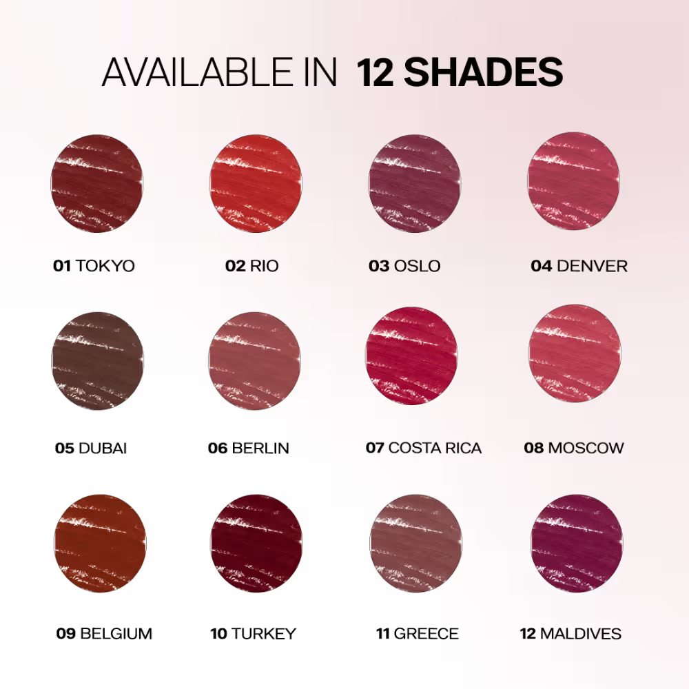 Flicka Essential Boundaries Lip Liner Cream Formula Matte Finish Waterproof Smudgeproof