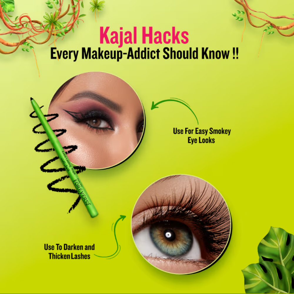 Daily Life Forever52 Amazonic Extra Lasting Kajal G101 Black