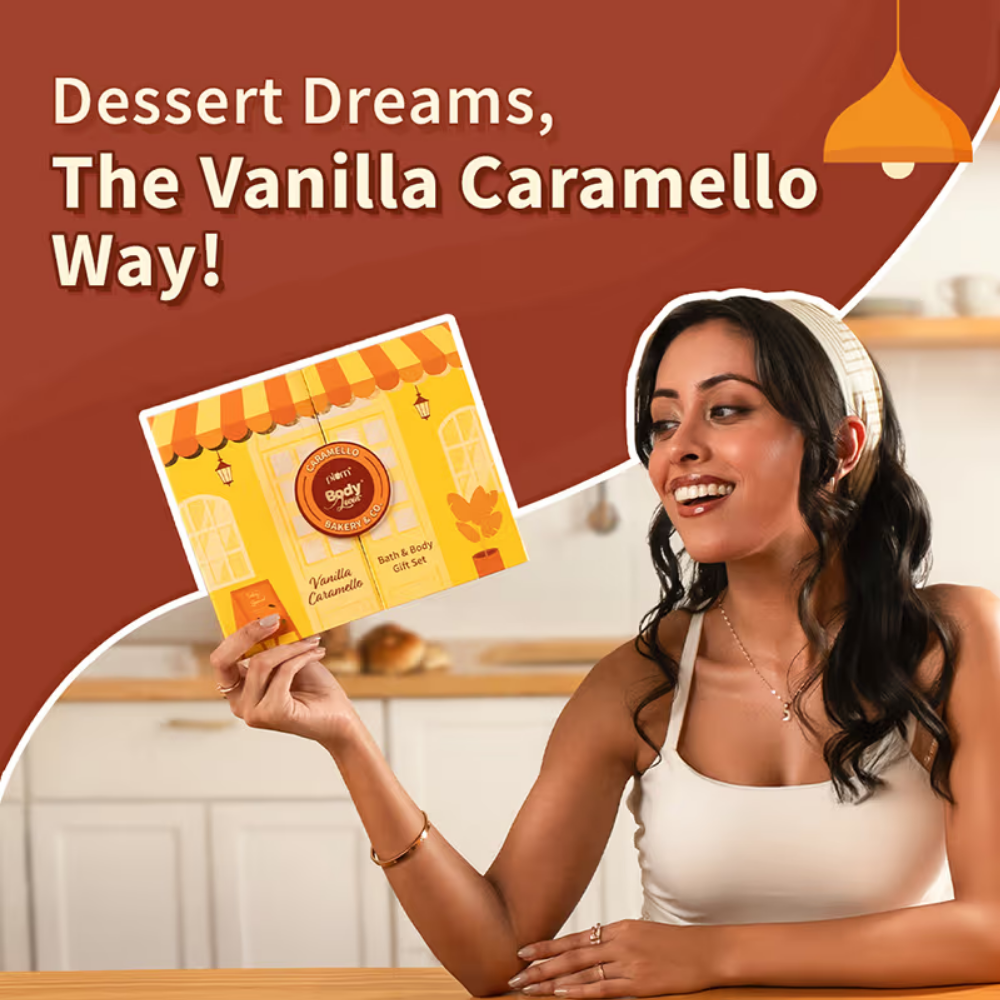 Plum Bodylovin Vanilla Caramello Bath & Body Gift Set