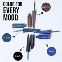 Insight Cosmetics Waterproof Eye Ink, Matte Finish, Smudge Proof