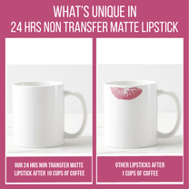 Insight Cosmetics 24 Hrs Non Transfer Matte Lipstick, Creamy Texture Matte Finish, Waterproof