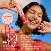 Aqualogica Detan+ Dewy Lightweight Sunscreen Gel SPF 50+ PA++++ for Normal & Dry Skin