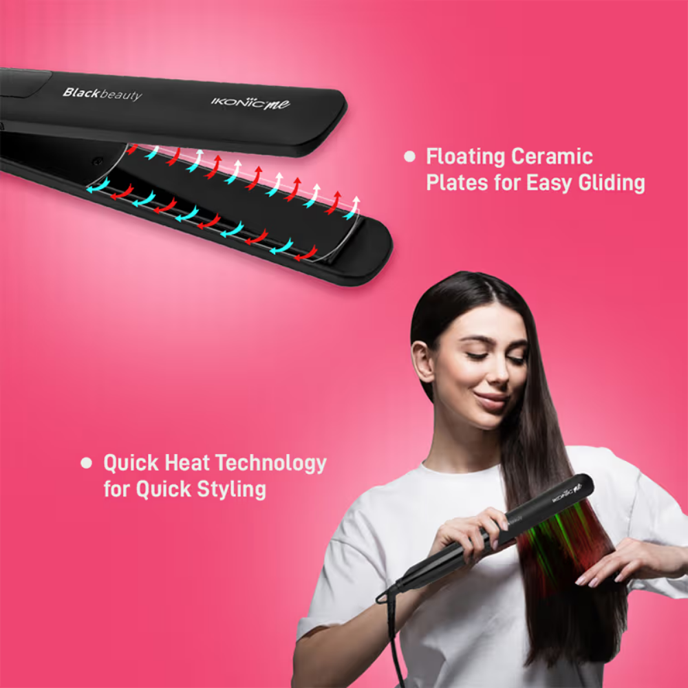 Ikonic Me-black Beauty Hair Iron