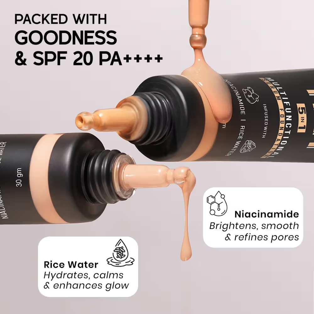 Insight Cosmetics Skin Tint 5In1 Multifunctional Serum Foundation