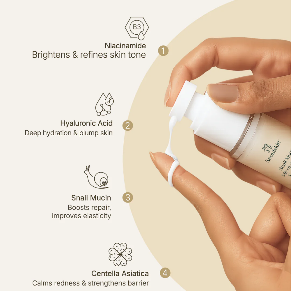 Seoulskin Snail mucin Micro needling serum 7500