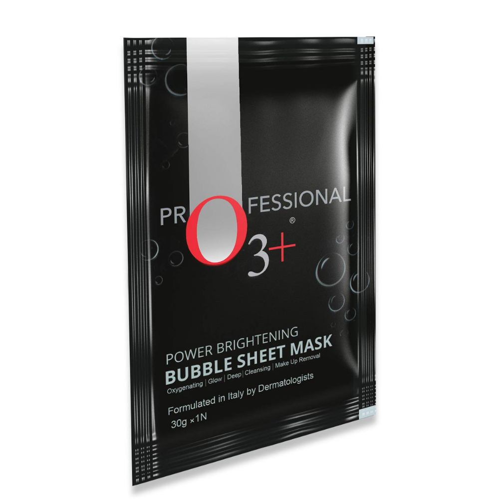 O3+ Power Brightening Bubble Sheet Mask