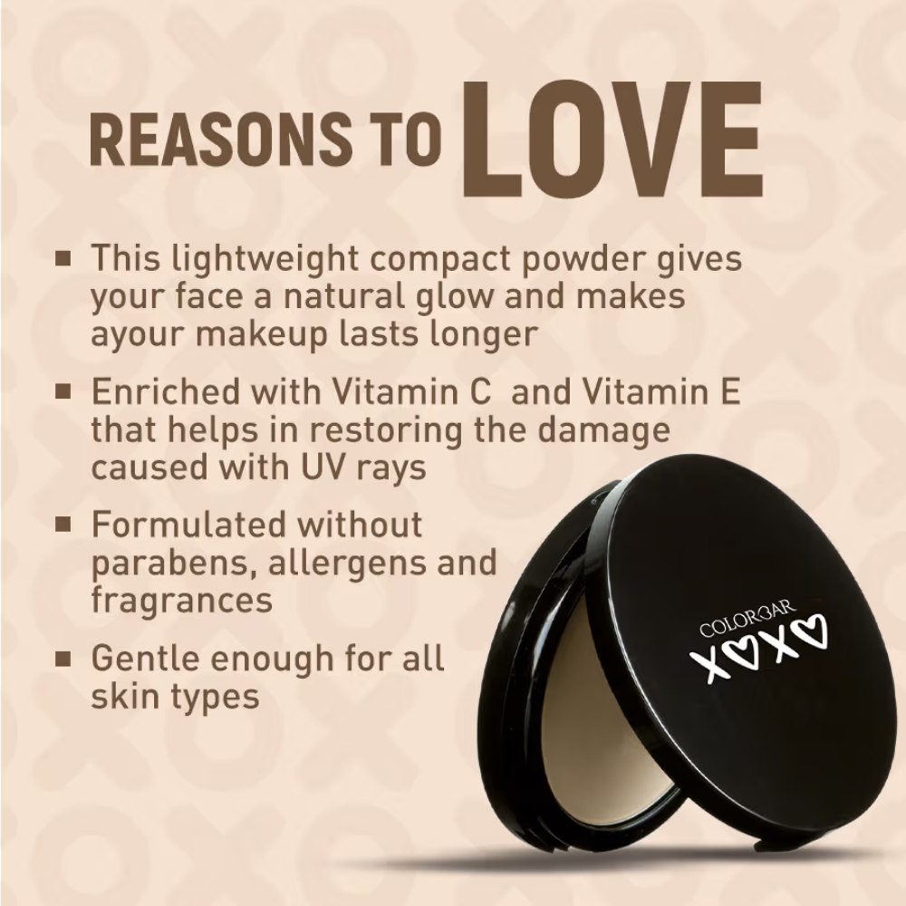 Colorbar Xoxo Everlasting Finish Compact Powder