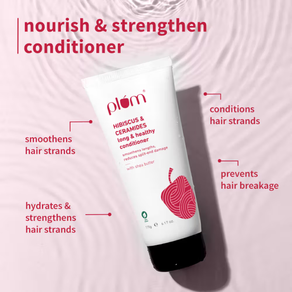 Plum Hibsicus & Ceramides Shampoo and Conditioner Duo Combo