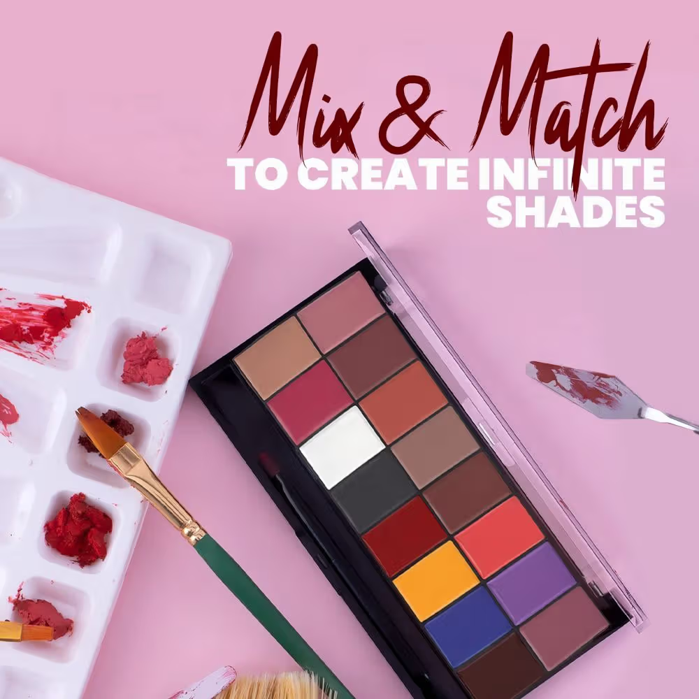 MARS Infinity Lip Palette with Spatula cum Applicator