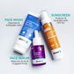 The Derma Co Summer Essential Bestseller Kit With Salicylic & Hyaluronic For Active Acne