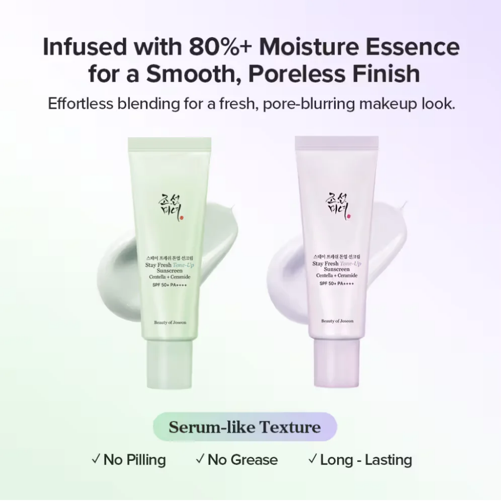 Beauty of Joseon Stay Fresh Tone-Up Sunscreen - Green
