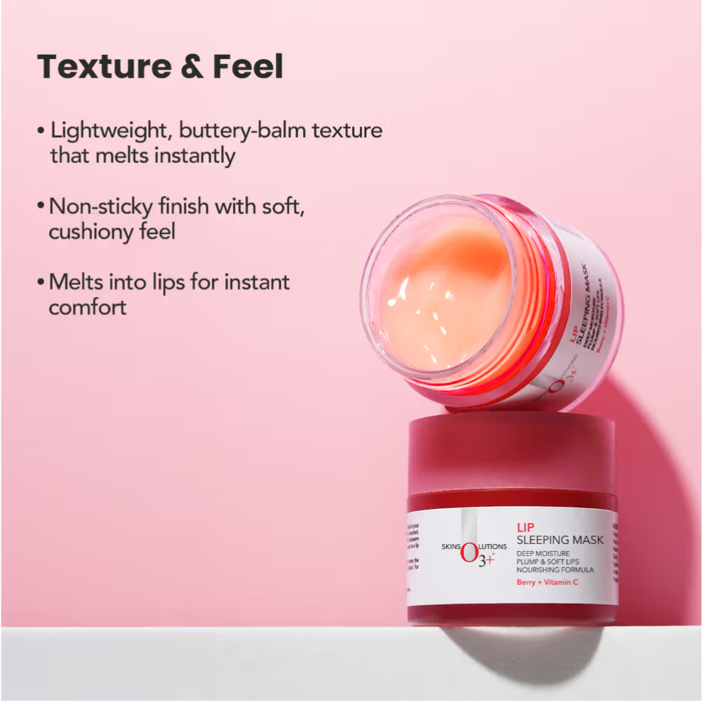 O3+ Lip Sleeping Mask For Plump & Soft Lips