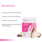 O3+ Pedi Bright Hand Mask Gloves for Instant Manicure - Brightens, Hydrates & Removes Tan