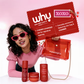 Aqualogica Cherry Blossom Bloom: Body Wash, Hydra Gel, Mist + Sling Bag & Charms Hot Girl Essentials